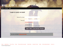 Tablet Screenshot of dating.barnsley-chronicle.co.uk